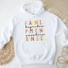 Flannels Hayrides Pumpkins Sweaters Bonfires Fall Hoodie by Adorb Custom Tees