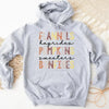 Flannels Hayrides Pumpkins Sweaters Bonfires Fall Hoodie by Adorb Custom Tees