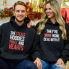 She Steals Hoodies, Fries and Hearts, They're Mine Now Deal With It Hoodie & Sweatshirt by Adorb Custom Tees