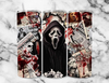 Scary news20 oz tumbler (finished product) by Madness & Mayhem LLC