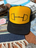Western Horse Bit Trucker Hat by Wild Junkie