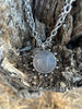 Silver Horse Coin Double Chain Necklace by Wild Junkie