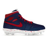 "Houston" Jordan 1 TD Cleats by Stadium Custom Kicks