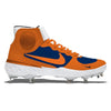 "Houston" Nike Alpha Huarache Elite 3 Mid Cleats by Stadium Custom Kicks