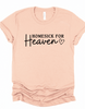 Homesick for Heaven Bella Canvas Graphic Tee by Ocean & 7th