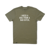 I Need a Hug from a Bad Bitch T-Shirt by The Mad Hatter Company