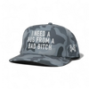 I Need a Hug from a Bad Bitch Snapback Hat by The Mad Hatter Company