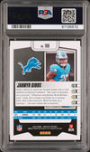 Graded 2023 Panini Absolute Jahmyr Gibbs #108 Rookie RC Football Card PSA 10 Gem Mint