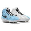 "Ice Venom Split" Jordan 1 Retro Cleats by Stadium Custom Kicks