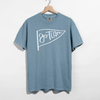 Go Team Pennant Tee Shirt by Hey Jude Graphic Tees
