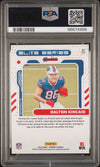 Graded 2023 Panini Donruss Dalton Kincaid #11 Elite Series Rookies Rookie RC Football Card PSA 8 Near Mint