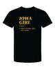 Iowa Girl Definition Graphic Tee, Tshirt, Top by Ocean & 7th