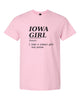 Iowa Girl Definition Graphic Tee, Tshirt, Top by Ocean & 7th