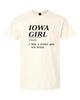 Iowa Girl Definition Graphic Tee, Tshirt, Top by Ocean & 7th