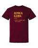 Iowa Girl Definition Graphic Tee, Tshirt, Top by Ocean & 7th