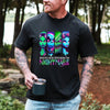 The Nightmare Black Halloween Shirt – Spooky Season Graphic Tee by Dog Mom Hat