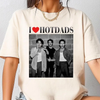 "I Love Hot Dads" Jonas Siblings Tour Tee by Dog Mom Hat