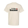 I'm Your Huckleberry T-Shirt by The Mad Hatter Company
