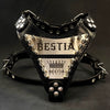 The "Metal" harness small to medium size - Personalized by Bestia Dog Gear
