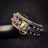 The Candy Dog Collar Black by Bestia Dog Gear