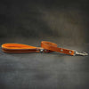 The "Eros" Brown Leash 1 inch wide by Bestia Dog Gear