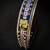 The Candy Dog Collar Black by Bestia Dog Gear