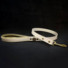 Maximus Gold Leash 1 inch wide by Bestia Dog Gear