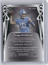 2023 Leaf Trinity Drake Maye #BA-DM1 Autographed #/99 Rookie RC Football Card