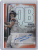2024 Topps Signature Class Orange Variation Color Match Bo Nix #RCVBN /25 Auto Rookie RC Football Card