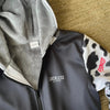Holy Cow Heavy Zip Fleece Hoodie by Luckless Outfitters
