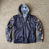 Midnight Camo Heavy Zip Fleece Hoodie by Luckless Outfitters