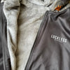 Midnight Camo Heavy Zip Fleece Hoodie by Luckless Outfitters