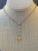 CROSS LARIAT CHOKER by Bellaforma Jewelry