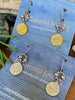 RELIC COIN EARRINGS by Bellaforma Jewelry