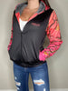 SUN KISSED CAMO HEAVY ZIP FLEECE HOODIE by Luckless Outfitters