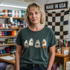 Ghost Stitchers Society T-shirt by YarnMerch