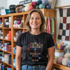 Granny Skull T-shirt by YarnMerch