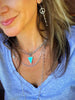 PEACE CHAIN EARRINGS by Bellaforma Jewelry