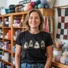 Ghost Stitchers Society T-shirt by YarnMerch