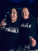 In And Out Of Trouble | Best Friend Hoodies (Set Of 2) by Luckless Outfitters