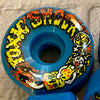 Toxic Shock ULTRA HARD SUPERTHANE Wheels 56mm/104A by Brand-X Skateboards