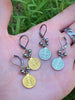 RELIC COIN EARRINGS by Bellaforma Jewelry