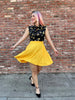 Marigold Skater Skirt by Retrolicious