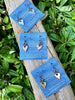 RUSTIC HEART EARRINGS by Bellaforma Jewelry