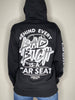 Behind Every Bad B*tch Is A Car Seat Hoodie by Luckless Outfitters
