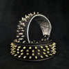 The "Crown" collar Black by Bestia Dog Gear