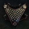 ''Frenchie'' studded leather harness Small to Medium Size by Bestia Dog Gear