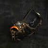 ''Eros'' Basket Muzzle black & orange by Bestia Dog Gear