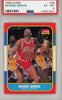 Graded 1986 Fleer George Gervin #36 Basketball Card PSA 6 EX-MT