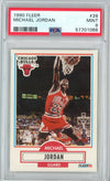 Graded 1990 Fleer Michael Jordan #26 Basketball Card PSA 9 Mint